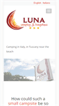 Mobile Screenshot of campingluna.it