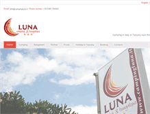 Tablet Screenshot of campingluna.it